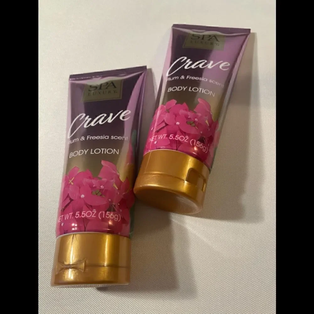 🌺Spa Luxury Crave Plum & Freesia Scent Body Lotion 5.5 OZ (156g )